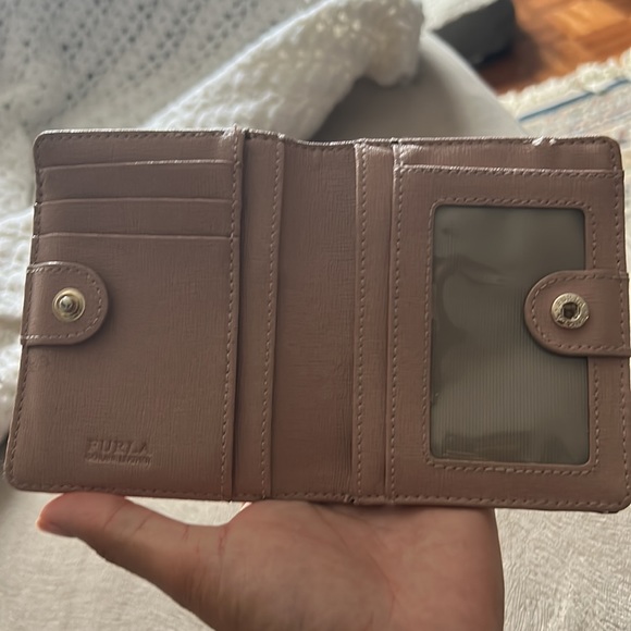 FURLA MINI WALLET IN BLUSH PINK - Picture 2 of 10